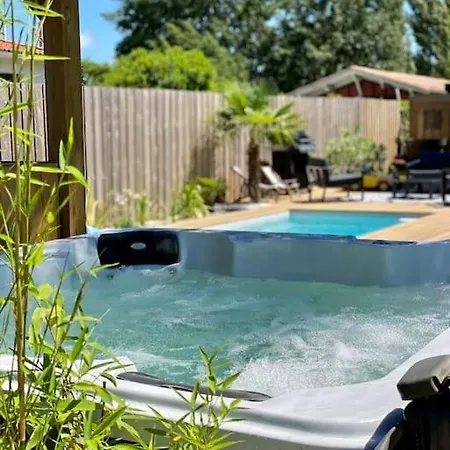 Villa Classee 4 Etoiles Linge Inclus Pour 7 Nuits Min Piscine Et Jacuzzi Bassin D Arcachon *